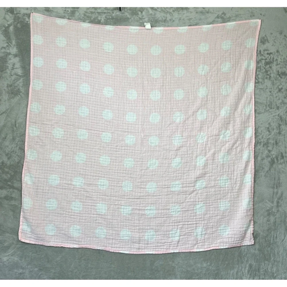 Cloud Island Baby Blankets (2) & Infant Bebe Washcloth Girls‎ Pink White